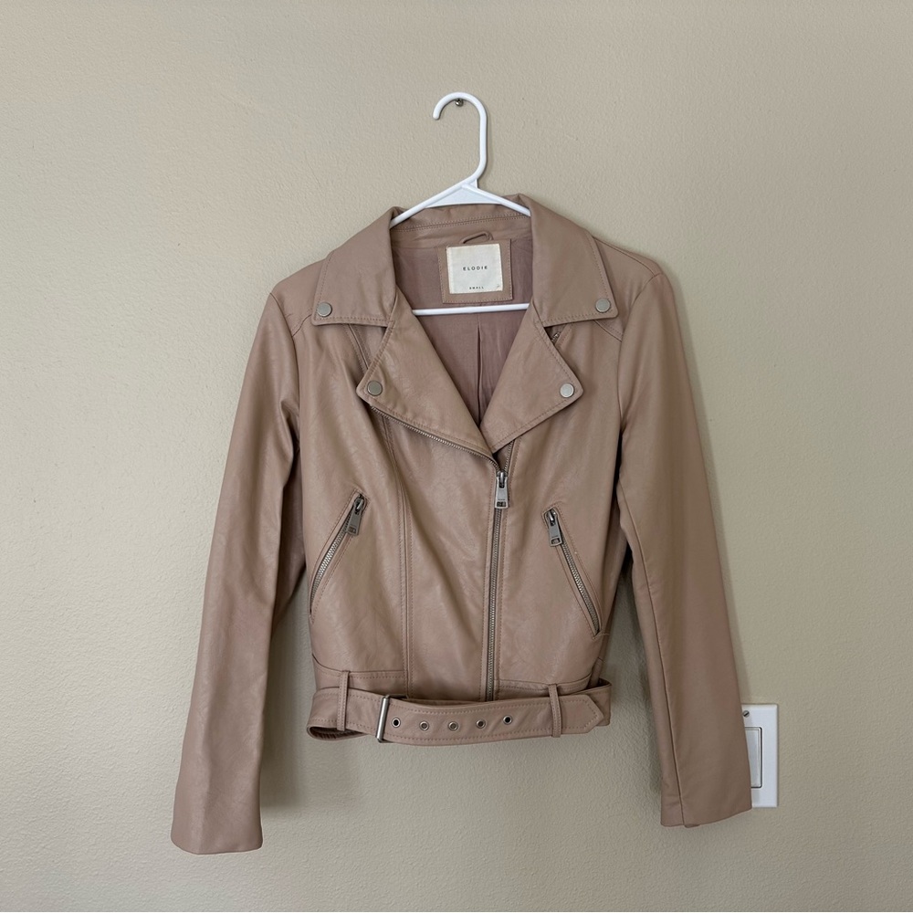 Leather jacket